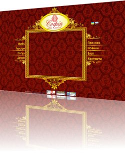Створення сайту для меблевого салону - "Світ меблів Софія"