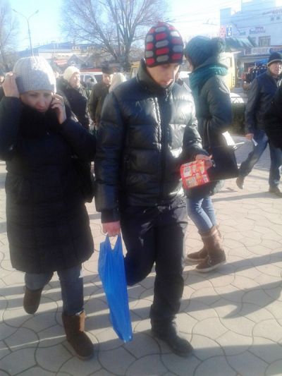 Роздача флаєрів