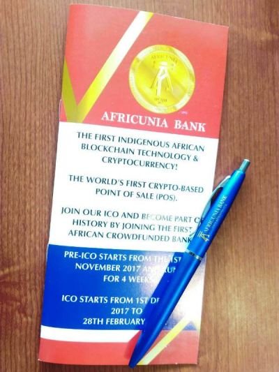 Виготовлення рекламної продукції для "Africunia bank"