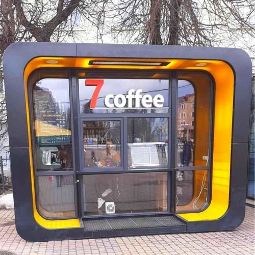 Вивіска для кав'ярні "7 coffee"