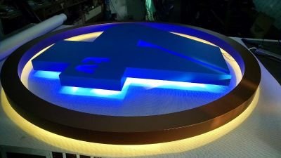 Світлова вивіска тв 4
