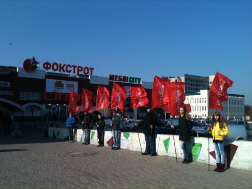Організована маштабна промо-акція до відкриття нового магазину Фокстрот (ТЦ Подоляни) у м. Тернопіль.